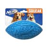 Nerf-Quality Squeaky Football Toy for Fetch and Training Medium Large Breeds