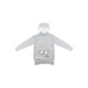 NeuFashion Pet Cat Dog Pullover Sweater Pocket Hoodie Sweatshirt Grey