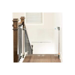 New Level of Safety with Crystal Clear Baby Gate and Hardware Mount