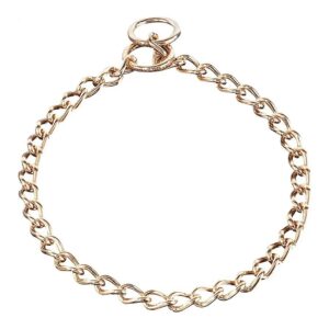 Nickel-Free, for Small to Large Dogs, Show Chain Collar