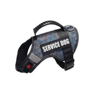 No-Choke Adjustable Dog Harness for Training and Walking with Reflective Safety