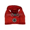 No Choke No Pull Training Suede Dog Harness with Large Size