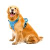 No Choke Pet Harness with Easy Control Handle for Medium Large Size Dogs Blue Dusk