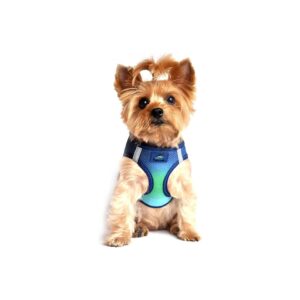 No Choke Reflective Dog Harness with Patented Ombre Design for Large Dogs