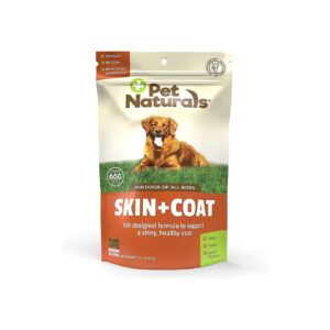 No Corn or Wheat Healthy Skin and Coat Chews for Dogs with Irritated Skin