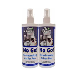 No-Go Housebreaking Spray for Dogs, 16 oz, Organic Formula with Clove and Garlic Oil