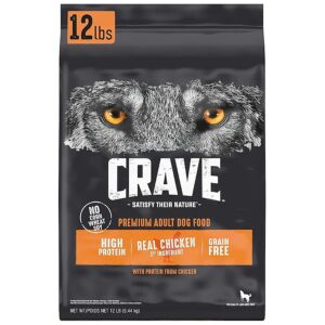 No-Grain Adult Dog Food with Real Chicken and 34 Percent Protein