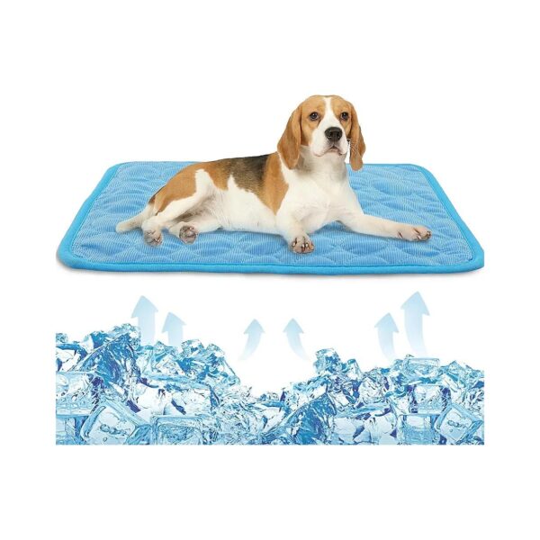 No More Panting and Struggling - Portable and Easy-to-Use Cooling Pad for Pets