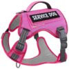 No Pull Dog Harness for Large Breed Dogs with Reflective Material and Adjustable Handle