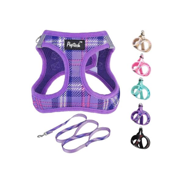 No Pull Dog Harness with Soft Mesh Lining and Adjustable Size for Small Medium Dogs