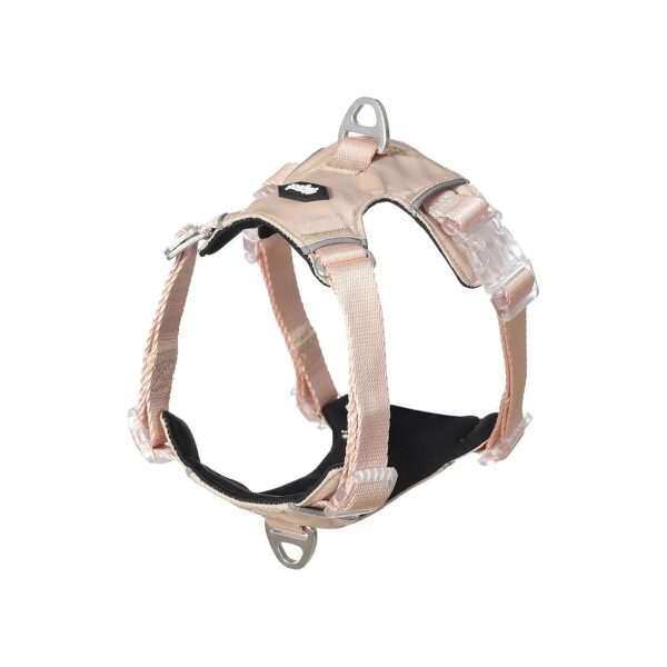 No Pull Durable Lightweight Dog Harness with Reflective Tape and Easy Control Handle