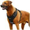 No Pull Soft Padded Dog Harness for Large Breeds Easy to Fit Reflective Oxford Vest