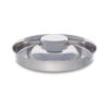 No-Slip Stainless Steel Food Dish with 5 Diameter for Small Breeds