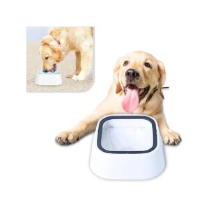 No Spill Pet Water Bowl with Mess Free Design for Small to Medium Pets and Pet Owners