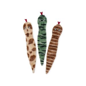 No Stuffing Flat Dog Toys for Small to Medium Dog Breeds and Sizes