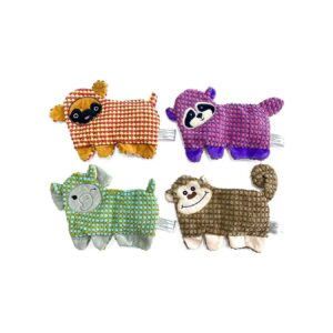 No Stuffing No Mess Plush Dog Toys for Small and Medium Puppies