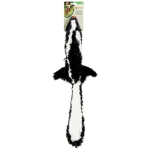 No Stuffing Required Skunk Dog Toy for Moderate Chewers