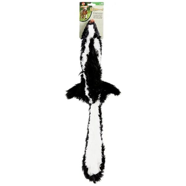 No Stuffing Required Skunk Dog Toy for Moderate Chewers