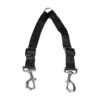 No-Tangle Dog Leash Coupler for Two Dogs, Adjustable and Durable Nylon Trainer Leash