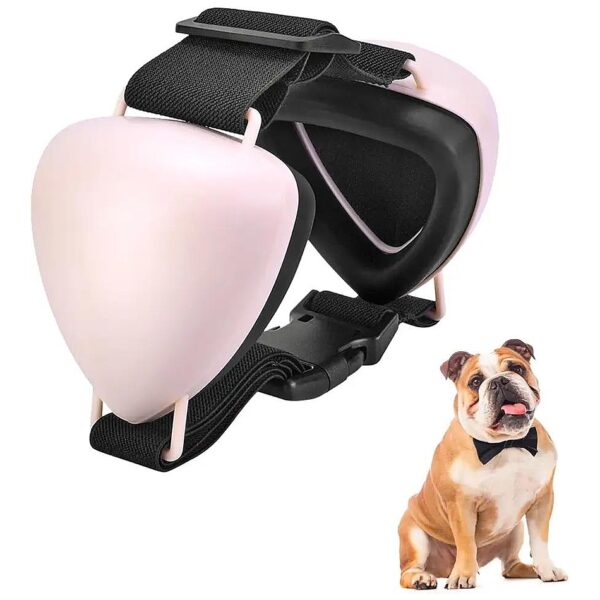 Noise Protection Dog Ear Muffs with Fast Snap Lock for Fireworks Thunderstorms