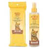 Non-Irritating Wipes and Spray for Cats with Dander Issues