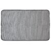 Non Slip Gray Pet Mat for Large Dogs Pet Cage Crate Bedding