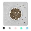 Non-Slip Pet Feeding Mat for Dogs and Cats that Prevents Food Spills