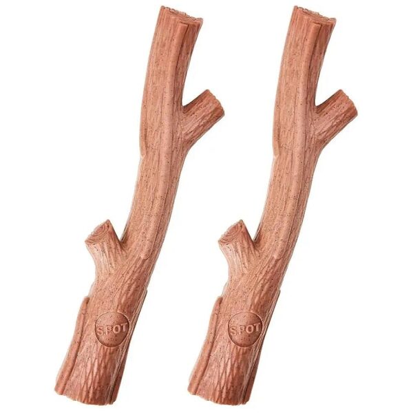 Non-Splintering Dog Chew Toy Alternative - 2 Pack Bambone Plus Stick