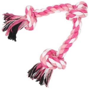 Non-Toxic Cotton Rope Chew Toys for Dog Puppy Teeth Cleaning and Breath Freshening