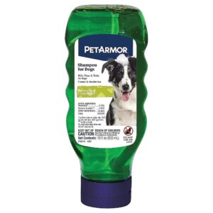 Non-Toxic Flea and Tick Shampoo for Dogs and Puppies