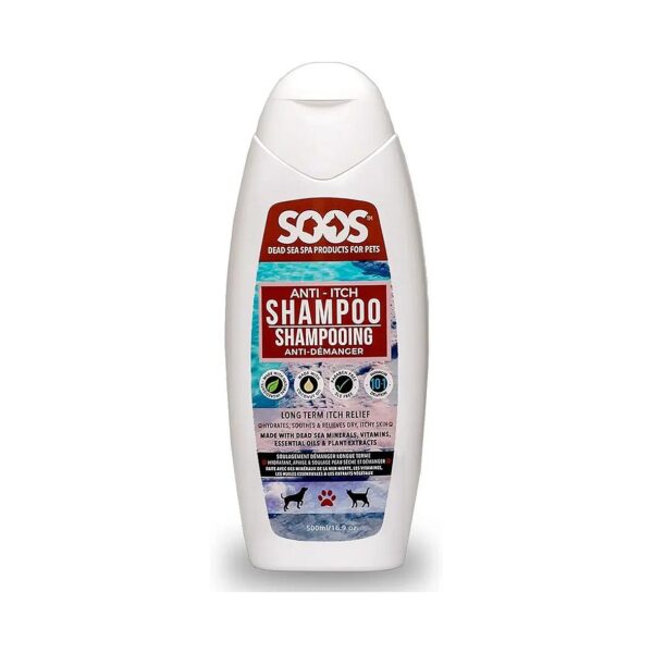 Non-Toxic Shampoo for Cats and Dogs with Natural Soothing Relief