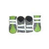 Nonslip Waterproof Puppy Boots with Reflective Straps and Comfortable Mesh Fabric