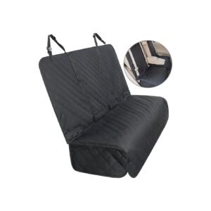 Nonslip and Waterproof Car Seat Cover with Zipper for Middle Seat Belt and Armrest