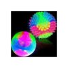 Novelty LED Dog Ball Toy Bounce Activated Transparent Ball for Dog Playtime Exercise Fun