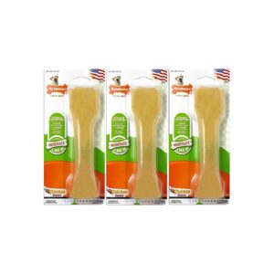 Nylabone Inspired Soft Chicken Flavor FlexiChew Dog Chews 3 Pack