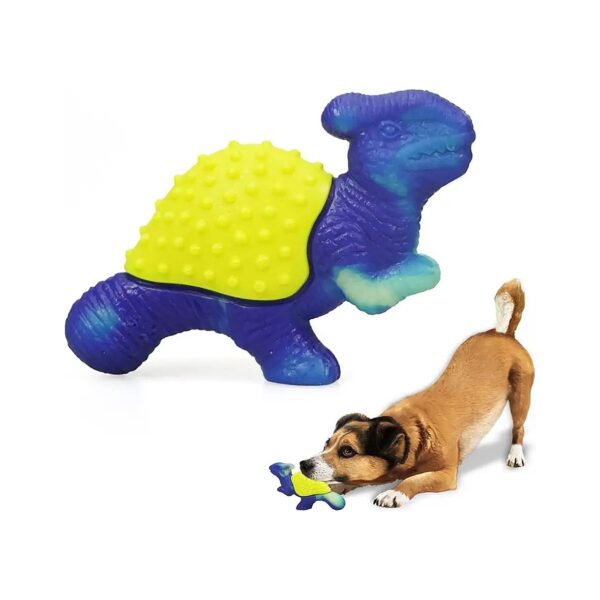 Nylon Dog Chew Toy with Beefy Flavor for Aggressive Chewers and Medium to Large Dogs