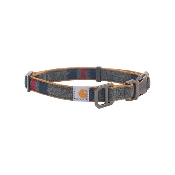 Nylon Dog Collar with Adjustable Strap and Sturdy Buckle for Medium to Large Breeds