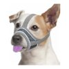 Nylon Dog Muzzle with Soft Padding and Adjustable Straps for Maximum Comfort and Security