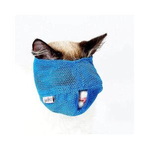 Nylon Mesh Cat Muzzles Prevent Biting and Chewing by Cats