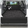 Oasser Waterproof Cargo Liner for Dogs SUV Large Size 55x91 Inches Black with Pocket