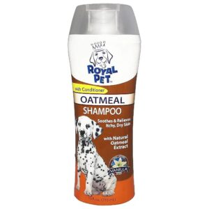 Oatmeal Conditioning Shampoo Vanilla for Dry Skin Relief and Smoothing Coat Finishes