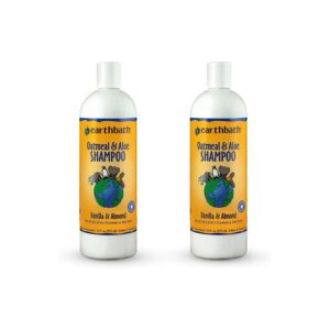 Oatmeal Shampoo for Dry, Itchy Skin Relief in Dogs with Vanilla and Almond Scents