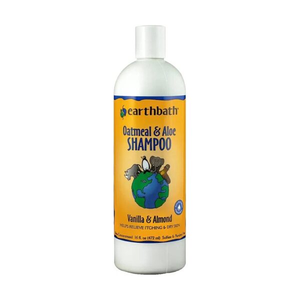 Oatmeal and Aloe Dog Shampoo for Itchy and Dry Skin Relief