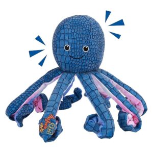 Octopus Squeaky Dog Toy for Small and Medium Dogs with Soft and Delicate Materials