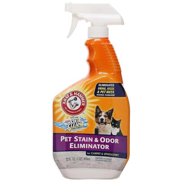 Odor Eliminator and Stain Remover Spray for Home and Pet Stains