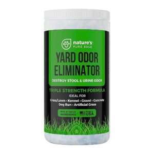 Odorless and Non-Toxic Natural Yard Odor Eliminator for Kids and Pets