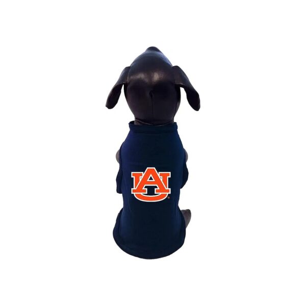 Official Collegiate Logo Embroidered Auburn Tigers Cotton Lycra Dog Tank Top