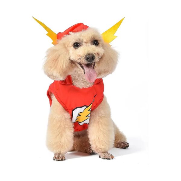 Official DC Licensed Superhero Dog Costume Super Soft Polyester Fabric XXL Halloween