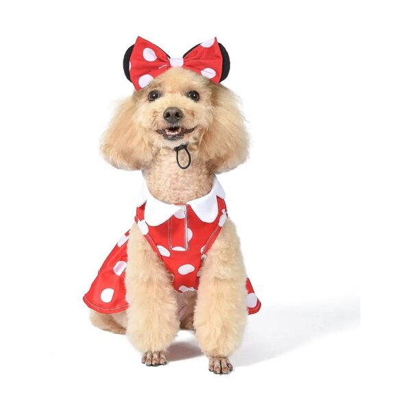 Official Disney Dog Halloween Costume for Small Breeds with Attached Hat