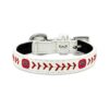 Official MLB Licensed Baseball Team Logo Leather Dog Collar